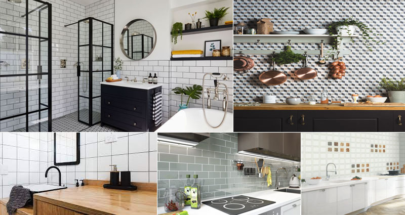 Choosing Bathroom And Kitchen Tiles, How To Choose Tile Color For Kitchen