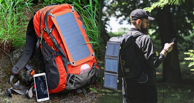 Portable Solar Panels Backpacking
