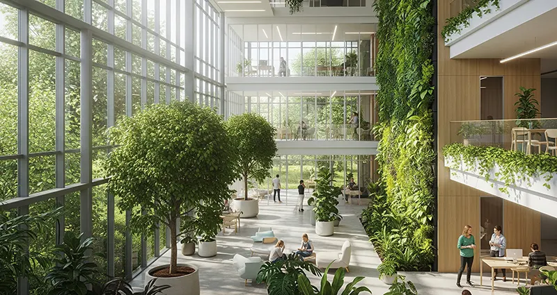 The Benefits of Green Architecture for Indoor Air Quality and Health