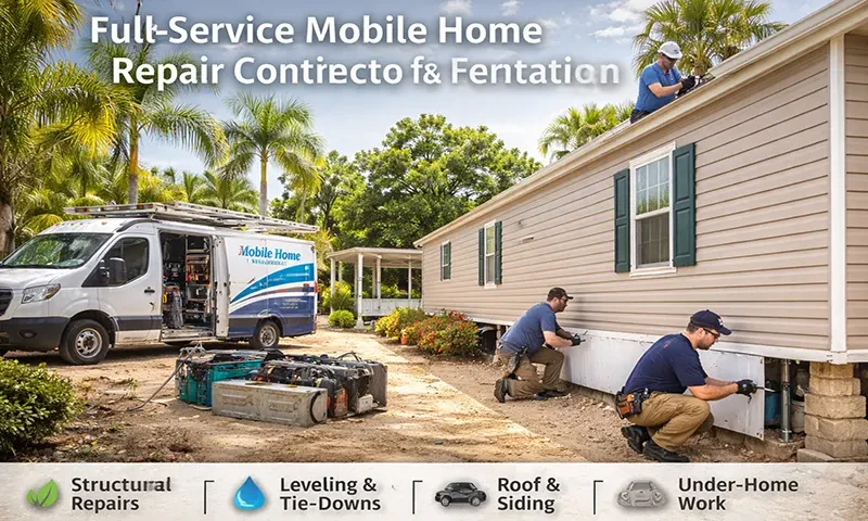 Full-Service Mobile Home Repair Contractors in Central Florida