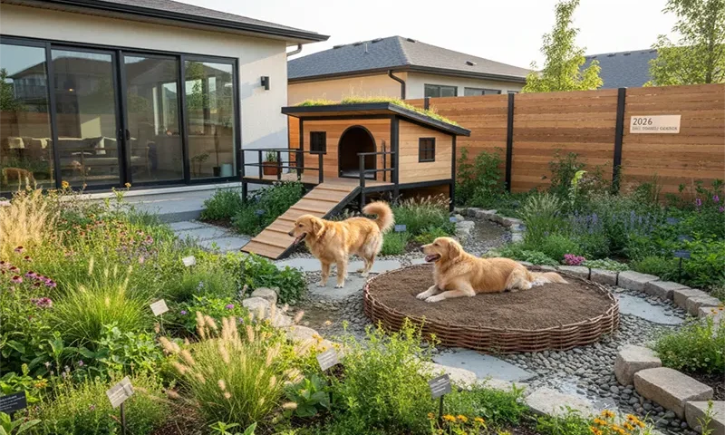 Beyond the Kennel: Modern Barkitecture Garden Designs with Non-Toxic, Dog-Friendly Plants (2026)