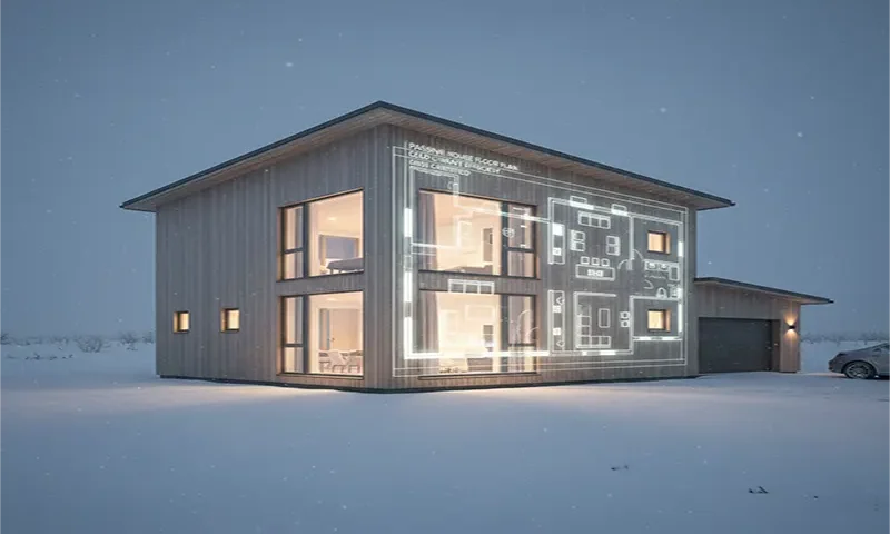 Fortresses of Warmth: Contemporary Passive House Floor Plans for Cold Climate Efficiency