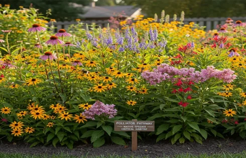 Keystone Native Plant Species for Supporting Local Pollinator Pathways