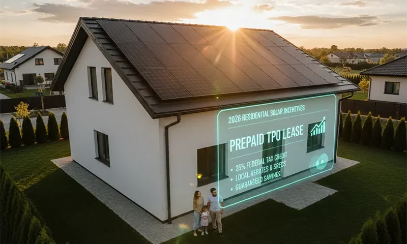 Maximizing Returns: 2026 Residential Solar Tax Incentives and the Rise of Prepaid TPO Leases