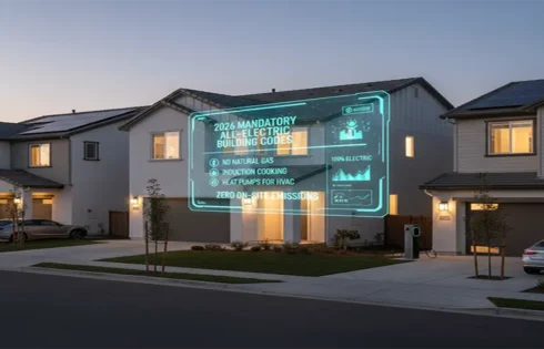 Powering the Future: Mandatory All-Electric Building Codes for New Residential Construction in 2026