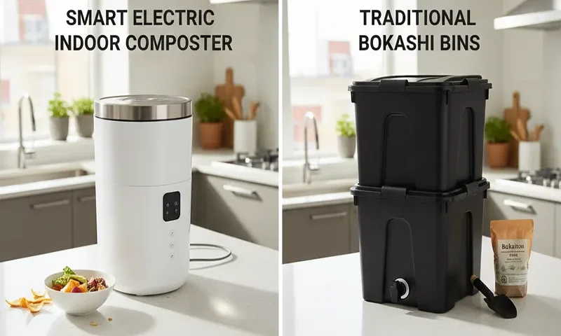 Smart Electric Indoor Composters vs. Traditional Bokashi Bins for Apartments