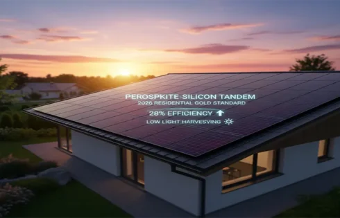 The New Dawn of Efficiency: Best Perovskite-Silicon Tandem Solar Panels for Residential Use in 2026