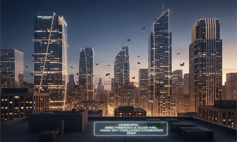 The New Urban Ethics: Municipal Bird-Friendly Glass and Light Pollution Standards for 2026