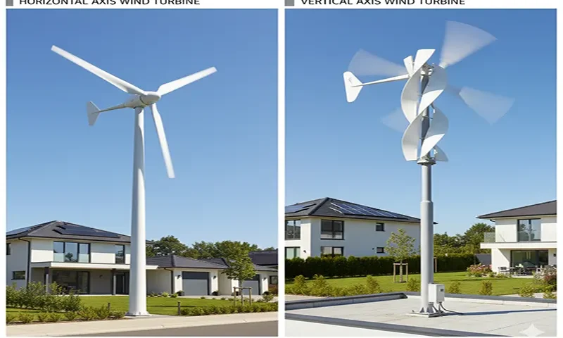 Vertical vs. Horizontal Axis Wind Turbines for Small-Scale Home Use