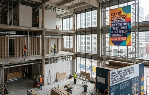 How Cities Are Incentivizing Commercial Office-to-Residential Conversions
