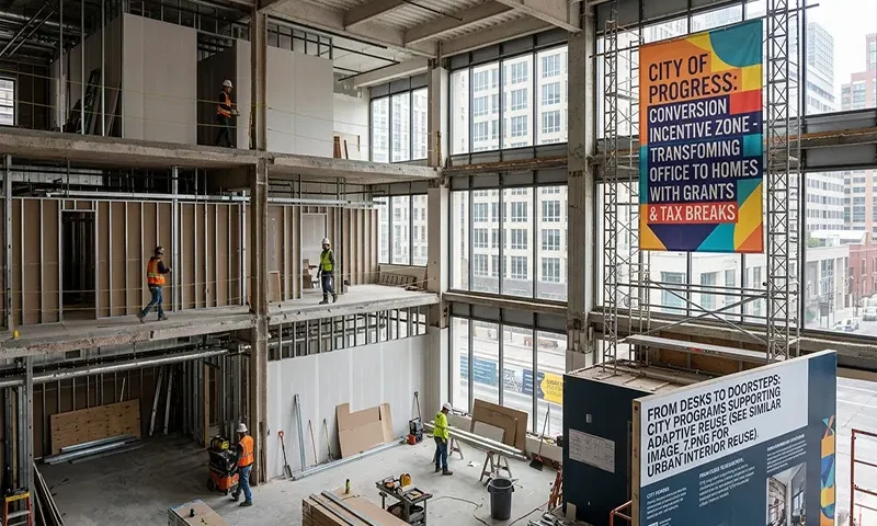 How Cities Are Incentivizing Commercial Office-to-Residential Conversions