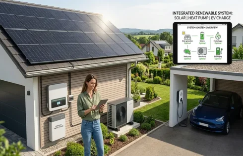 How to Build an Integrated Home Renewable Energy System: Solar, Heat Pumps, and EV Charging