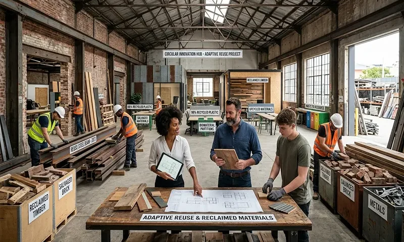 How to Implement Circular Economy Principles in Commercial Adaptive Reuse Architecture