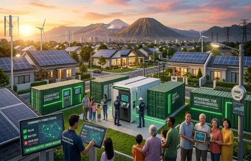 Powering the Neighborhood: How to Set Up a Community Microgrid for Energy Resilience