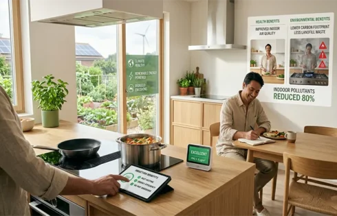 The Health and Environmental Benefits of Switching from Gas to Induction Cooktops