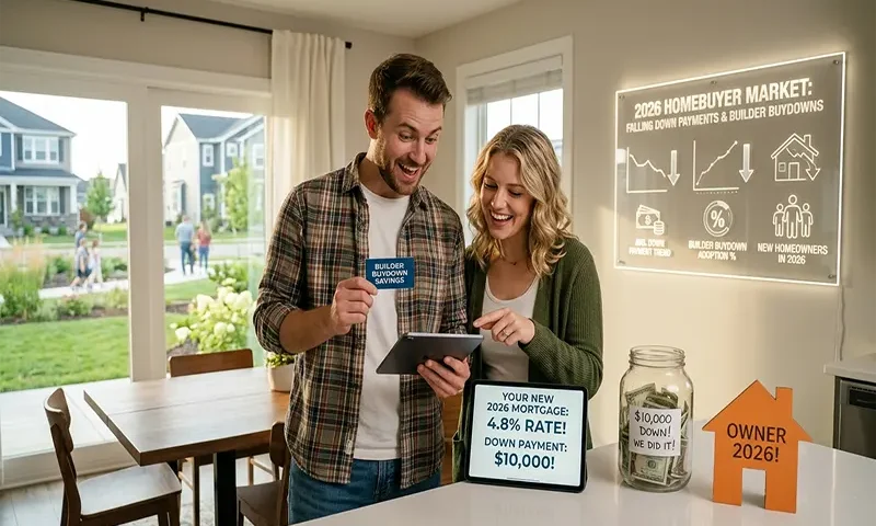 The New Buyer’s Advantage: How Falling Down Payments and Builder Buydowns Are Unlocking Homeownership in 2026